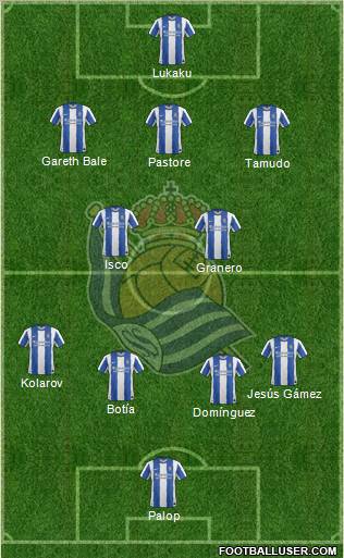 Real Sociedad S.A.D. Formation 2011