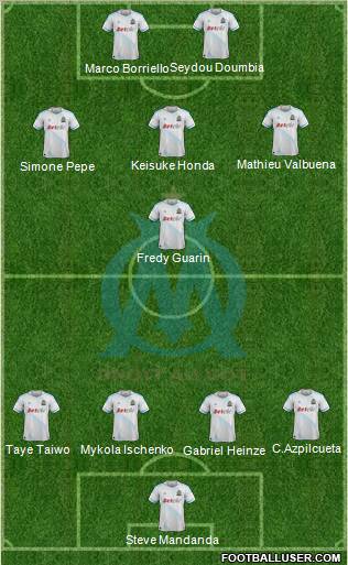 Olympique de Marseille Formation 2011