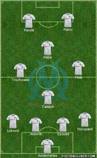 Olympique de Marseille Formation 2011