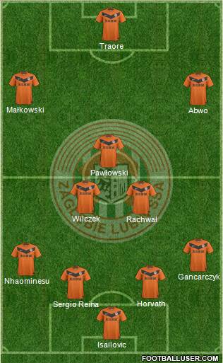 Zaglebie Lubin Formation 2011