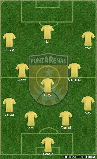 AD Municipal Puntarenas Formation 2011