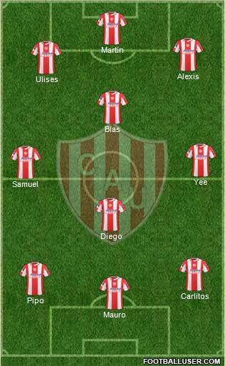 Unión de Santa Fe Formation 2011