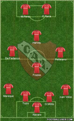 Independiente Formation 2011