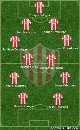 Unión de Santa Fe Formation 2011