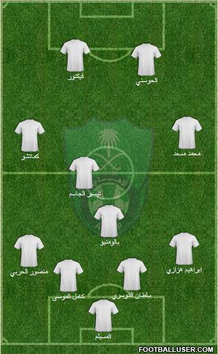 Al-Ahli (KSA) Formation 2011