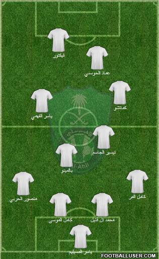 Al-Ahli (KSA) Formation 2011