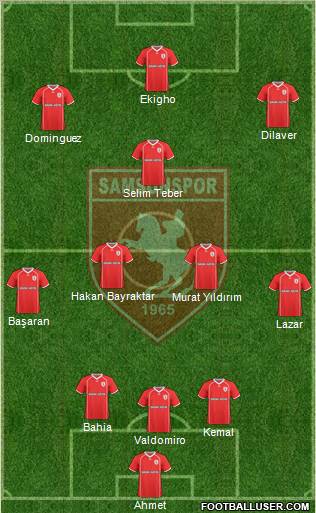 Samsunspor Formation 2011