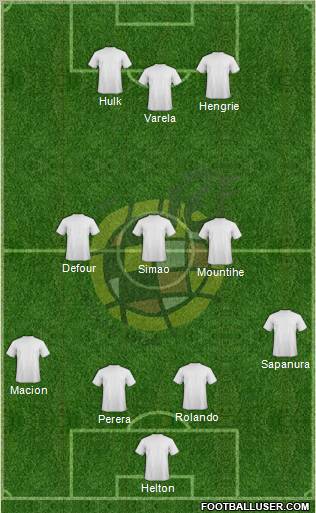 Spain Formation 2011