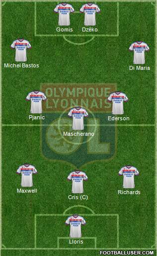 Olympique Lyonnais Formation 2011