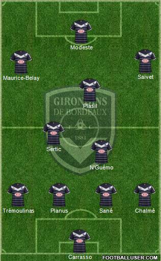 FC Girondins de Bordeaux Formation 2011