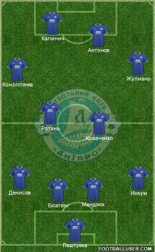 Dnipro Dnipropetrovsk Formation 2011