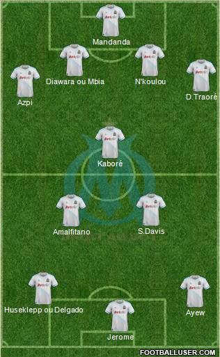 Olympique de Marseille Formation 2011
