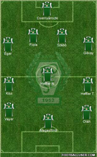Paksi SE Formation 2011