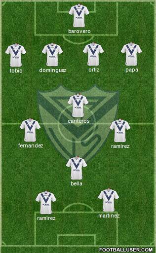 Vélez Sarsfield Formation 2011