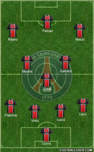 Paris Saint-Germain Formation 2011