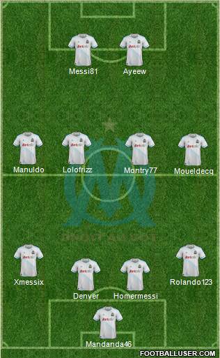 Olympique de Marseille Formation 2011