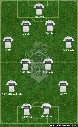 Gimnasia y Esgrima de La Plata Formation 2011