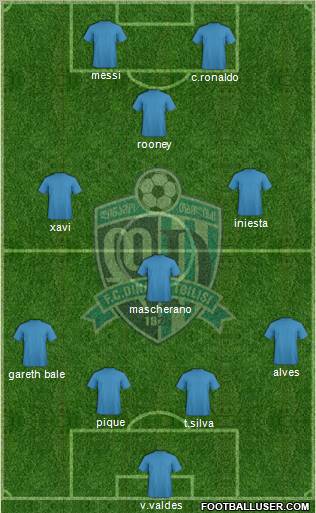 Dinamo Tbilisi Formation 2011