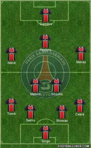 Paris Saint-Germain Formation 2011