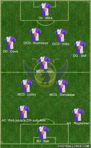 G. Beerschot Antwerpen Formation 2011