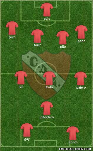 Independiente Formation 2011