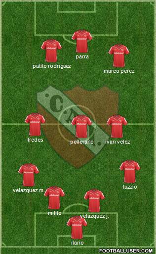 Independiente Formation 2011