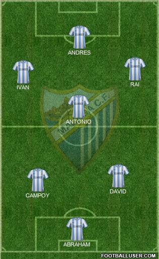Málaga C.F., S.A.D. Formation 2011
