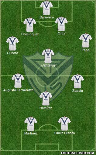 Vélez Sarsfield Formation 2011