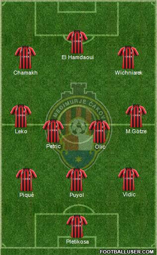 NK Medjimurje Formation 2011