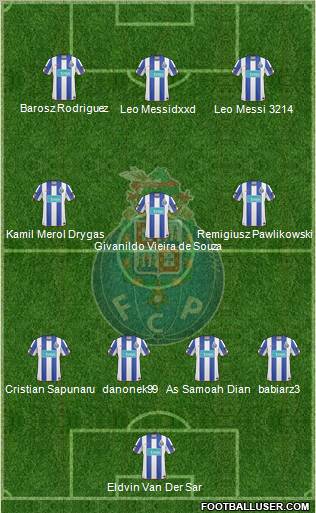 Futebol Clube do Porto - SAD Formation 2011