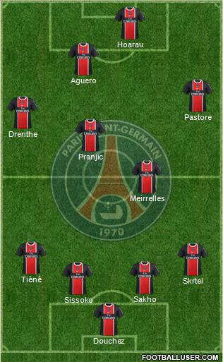 Paris Saint-Germain Formation 2011