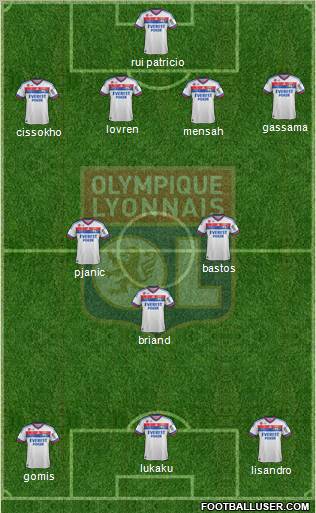 Olympique Lyonnais Formation 2011