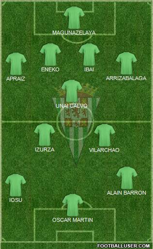 Córdoba C.F., S.A.D. Formation 2011