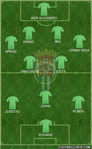 Córdoba C.F., S.A.D. Formation 2011