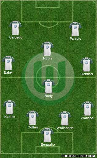 VfL Wolfsburg Formation 2011