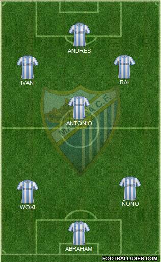 Málaga C.F., S.A.D. Formation 2011
