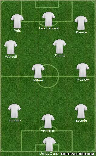 Pro Evolution Soccer Team Formation 2011