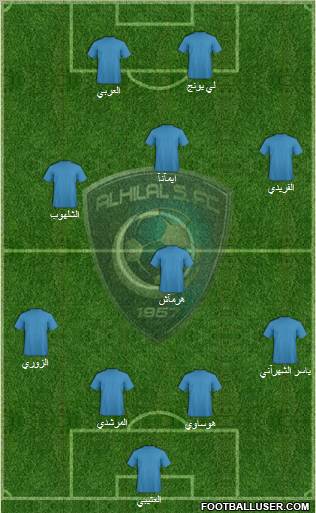 Al-Hilal (KSA) Formation 2011