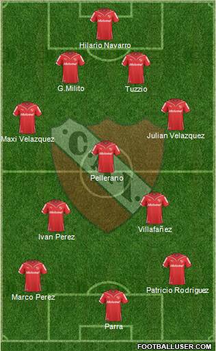 Independiente Formation 2011