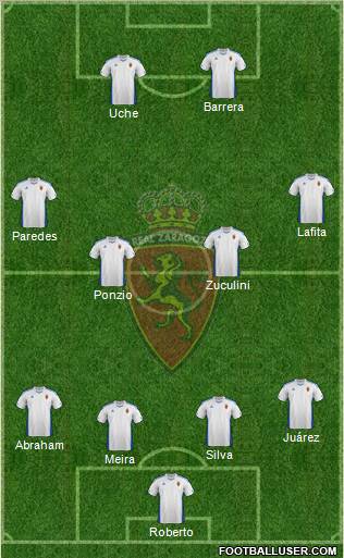 R. Zaragoza S.A.D. Formation 2011