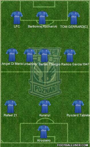 Lech Poznan Formation 2011