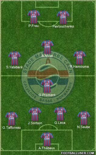Stade Malherbe Caen Basse-Normandie Formation 2011