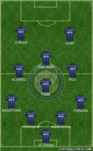 F.C. Internazionale Formation 2011