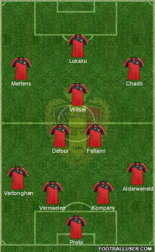 Belgium Formation 2011