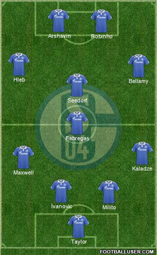 FC Schalke 04 Formation 2011