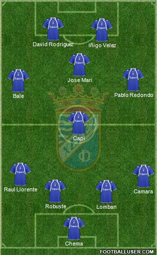 Xerez C.D., S.A.D. Formation 2011