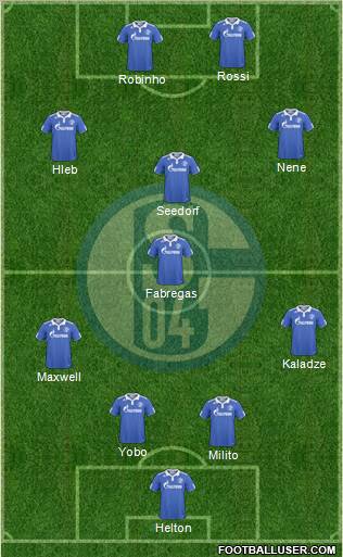 FC Schalke 04 Formation 2011