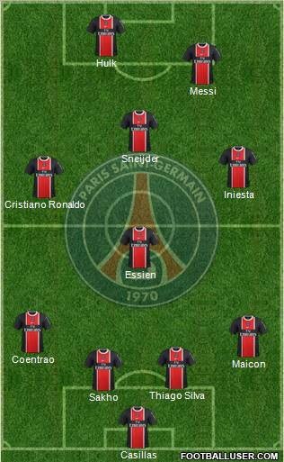 Paris Saint-Germain Formation 2011