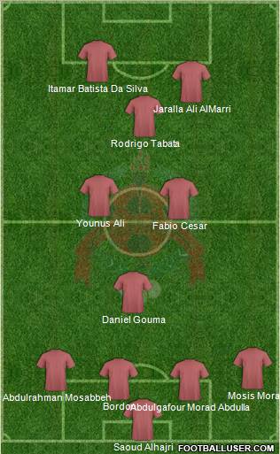 Al-Rayyan Sports Club Formation 2011