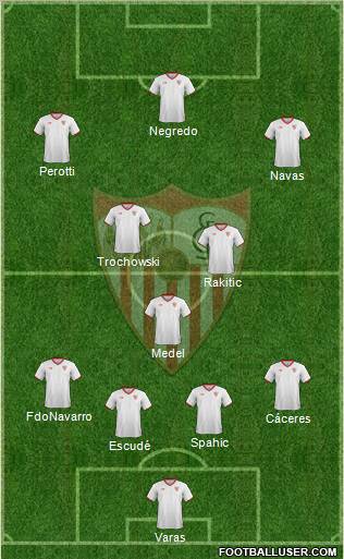 Sevilla F.C., S.A.D. Formation 2011